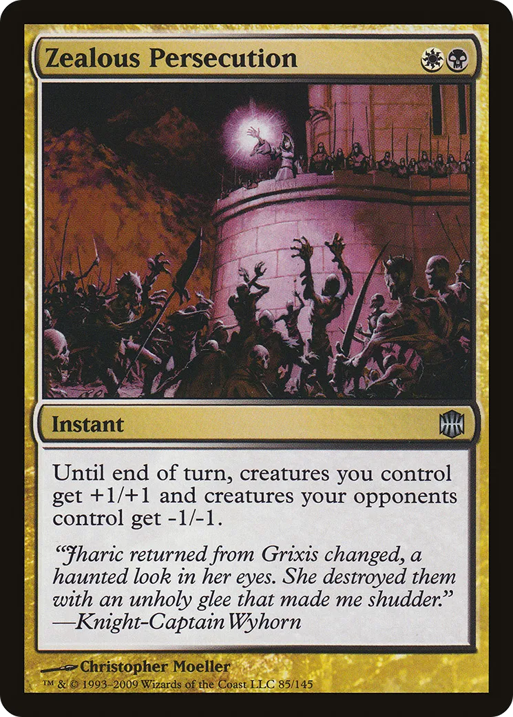 Zealous Persecution — Alara Reborn — Magic: The Gathering