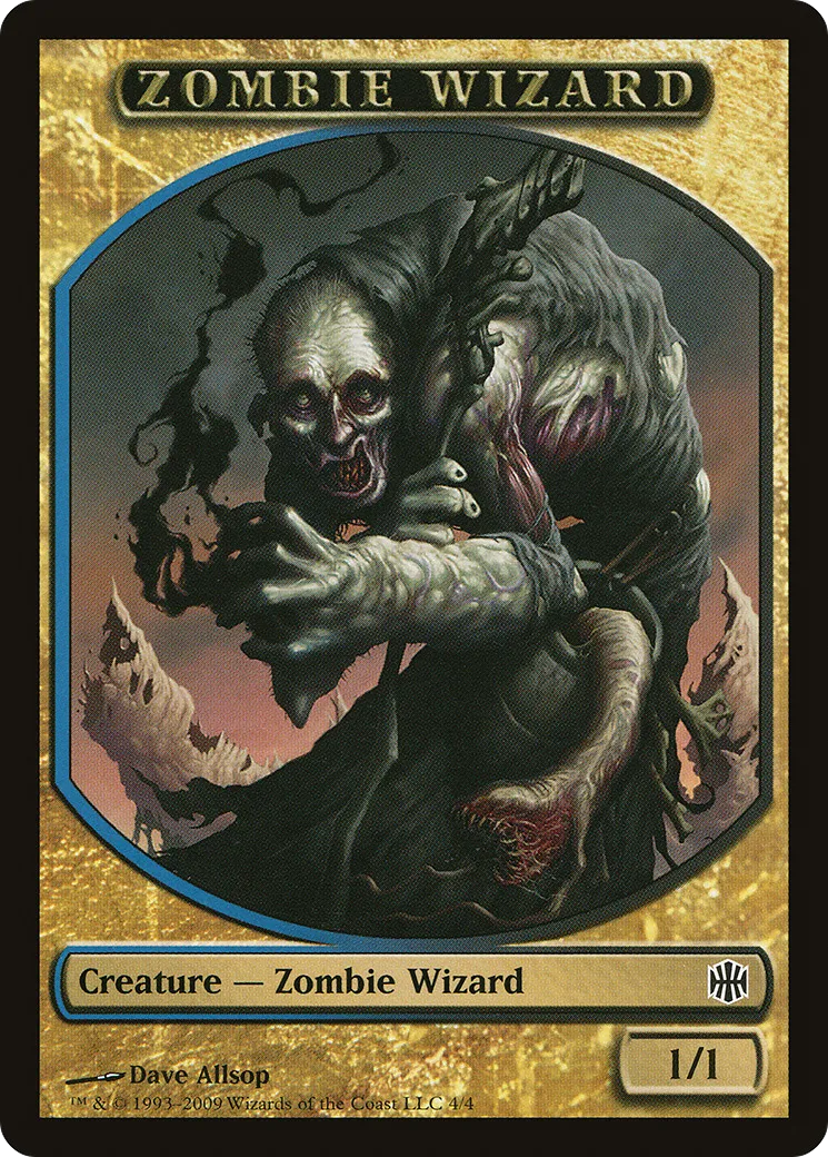 Zombie Wizard — Alara Reborn — Magic: The Gathering