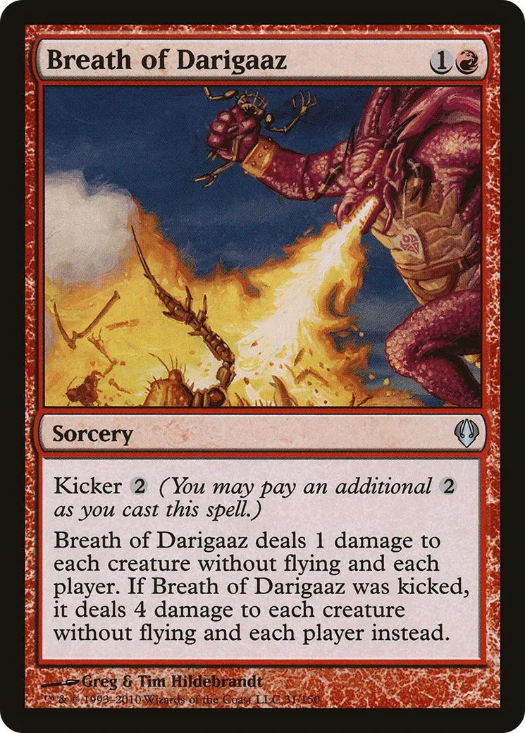 Souffle de Darigaaz — Archenemy — Magic: The Gathering