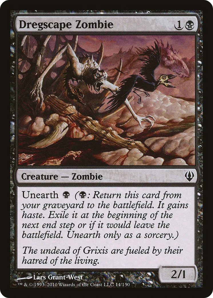 Dregscape Zombie from Archenemy - Magic: The Gathering