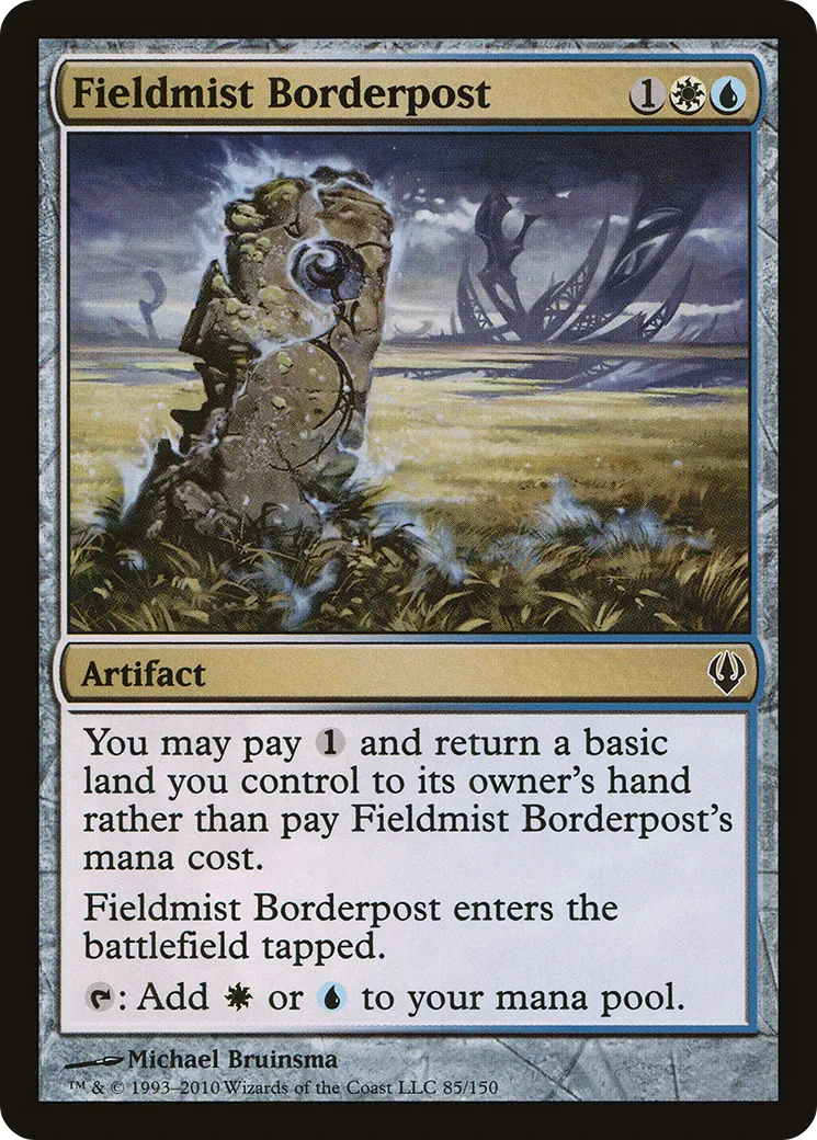 Fieldmist Borderpost — Archenemy — Magic: The Gathering