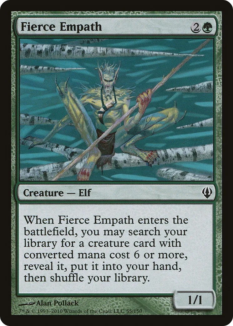 Fierce Empath from Archenemy - Magic: The Gathering