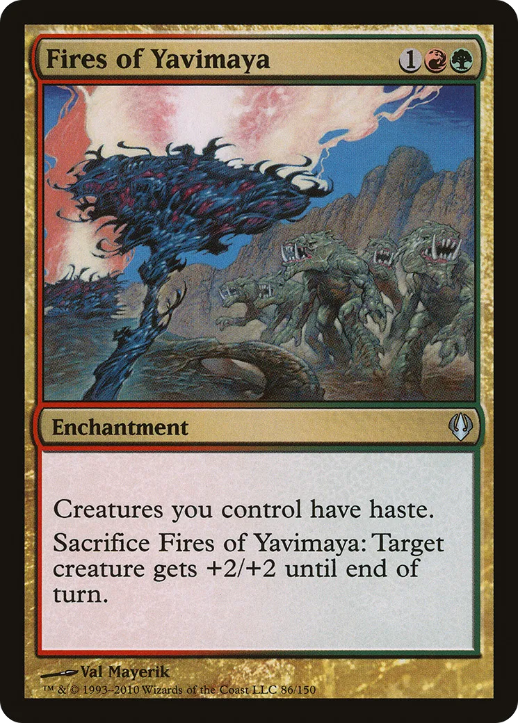 Fires of Yavimaya — Archenemy — Magic: The Gathering
