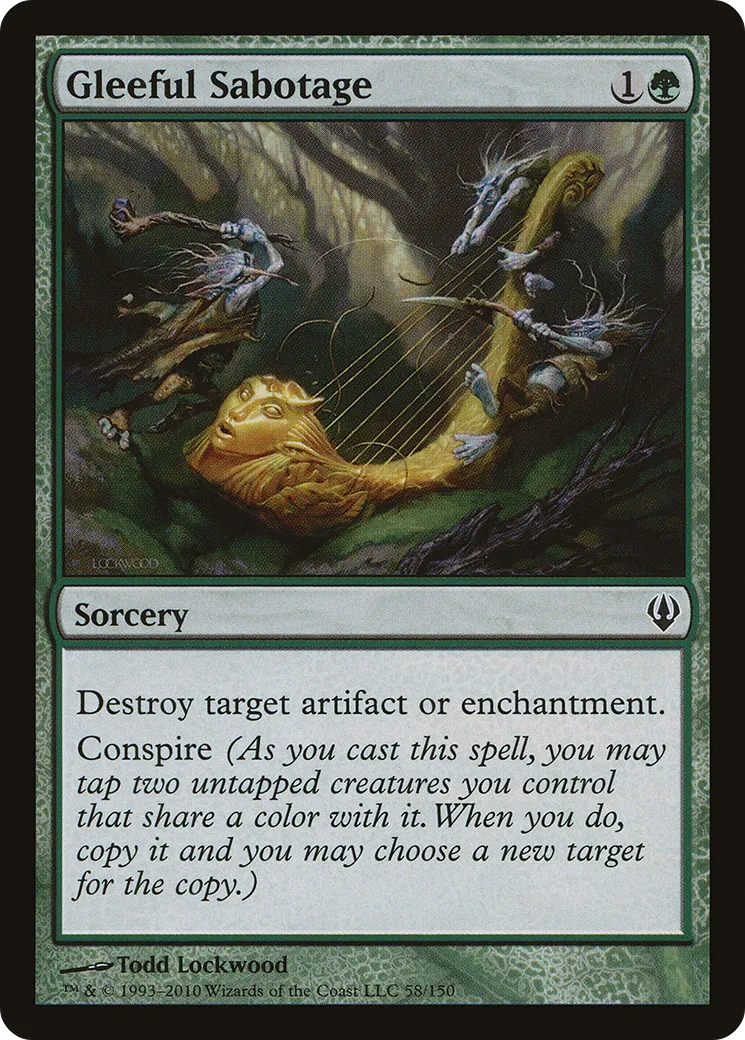 Sabotage jubilatoire — Archenemy — Magic: The Gathering