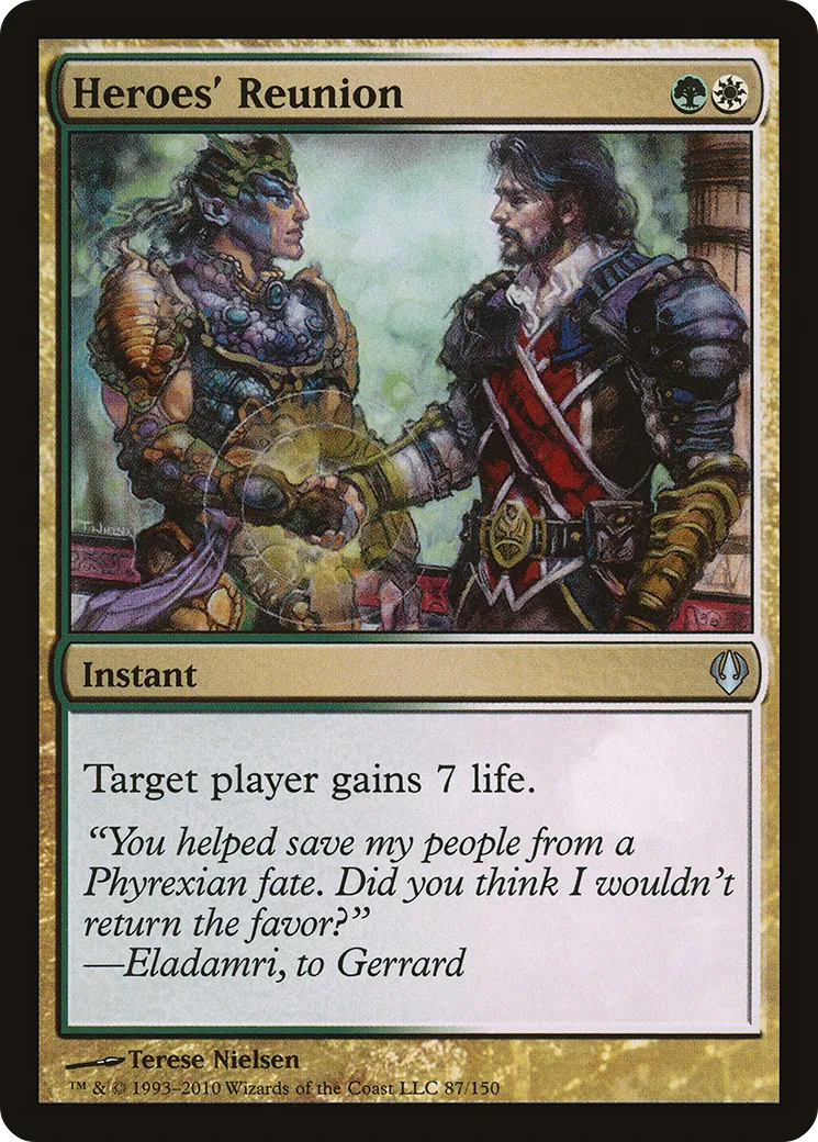 Heroes' Reunion — Archenemy — Magic: The Gathering