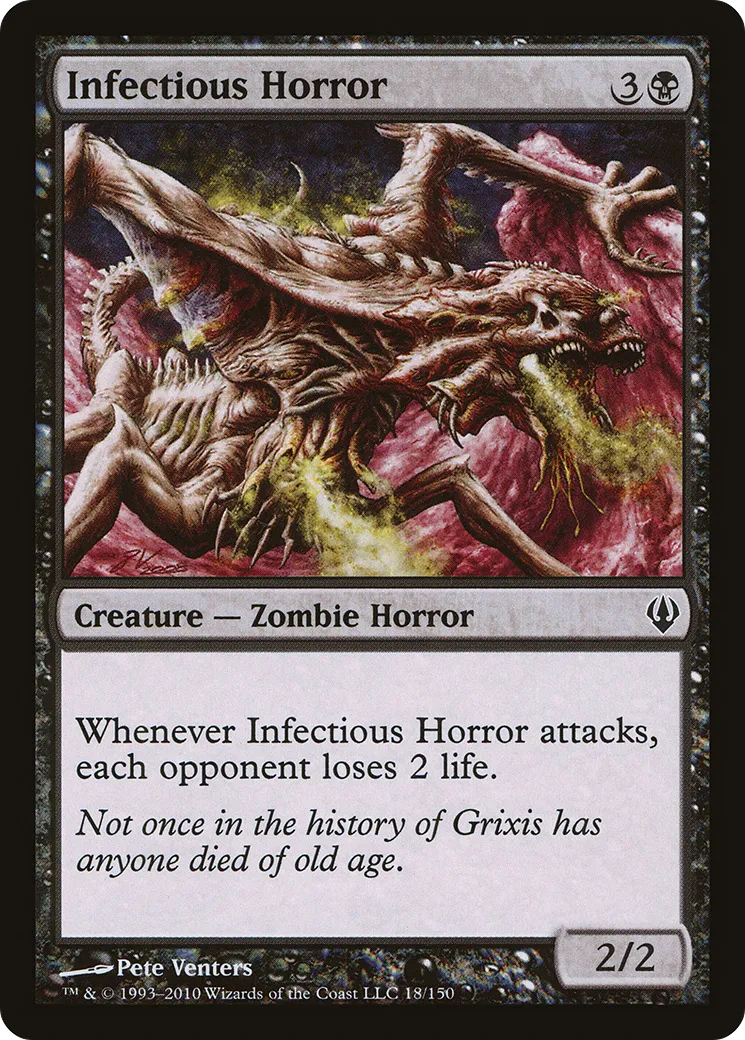 Infectious Horror from Archenemy - Magic: The Gathering