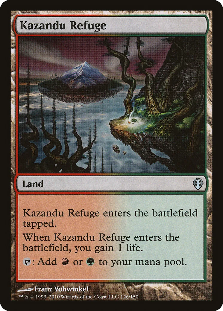 Kazandu Refuge — Archenemy — Magic: The Gathering