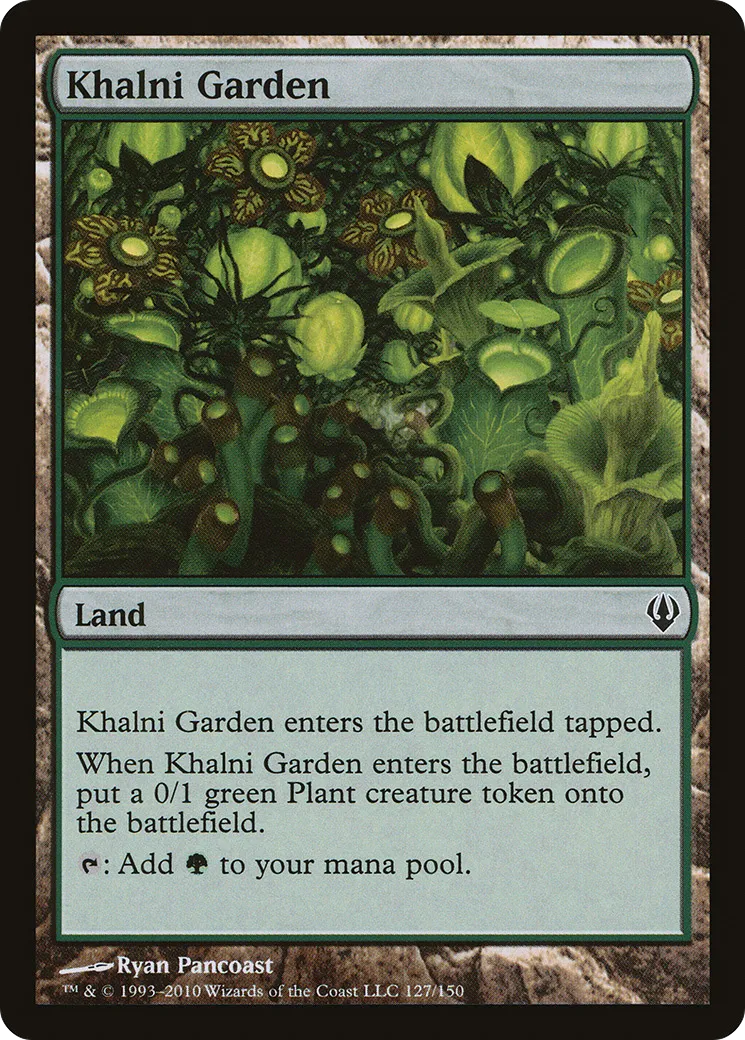 Khalni Garden — Archenemy — Magic: The Gathering