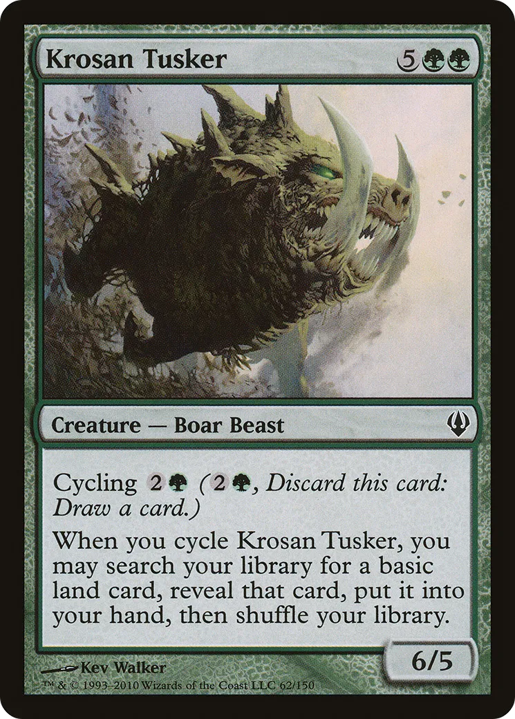 Krosan Tusker — Archenemy — Magic: The Gathering