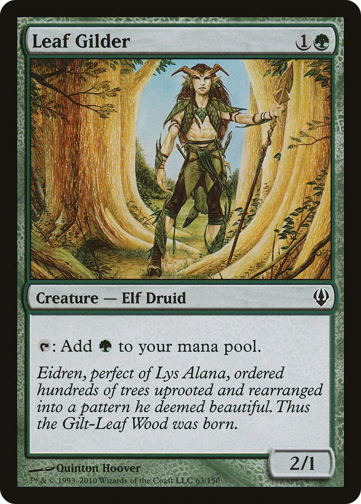 Leaf Gilder — Archenemy — Magic: The Gathering