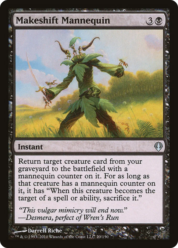 Makeshift Mannequin — Archenemy — Magic: The Gathering