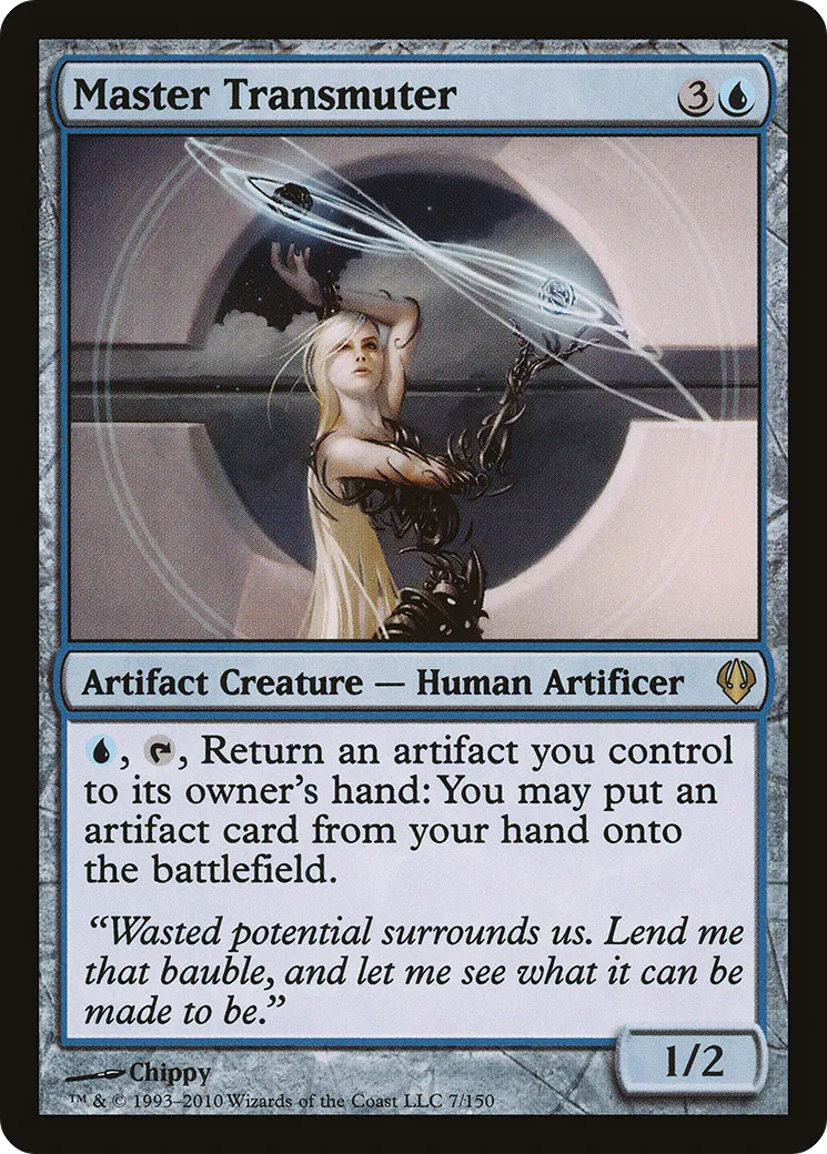 Master Transmuter from Archenemy - Magic: The Gathering