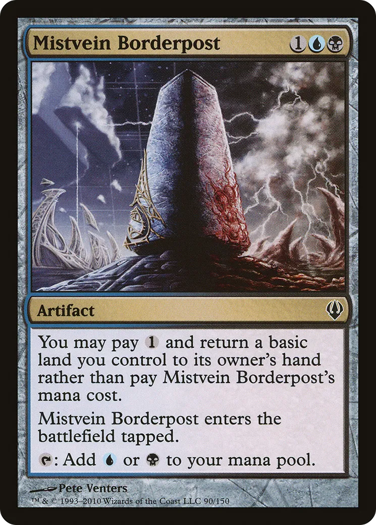 Mistvein Borderpost — Archenemy — Magic: The Gathering