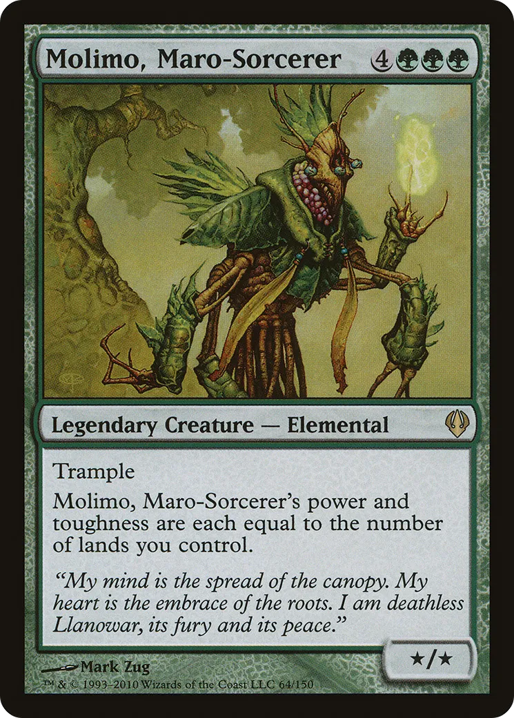 Molimo, maro-sorcier — Archenemy — Magic: The Gathering