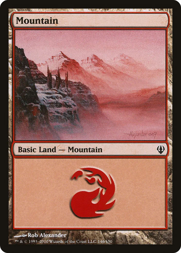 Mountain — Archenemy — Magic: The Gathering