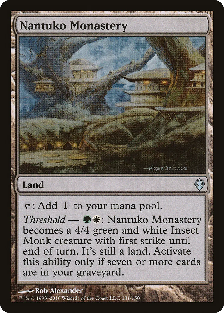 Nantuko Monastery — Archenemy — Magic: The Gathering