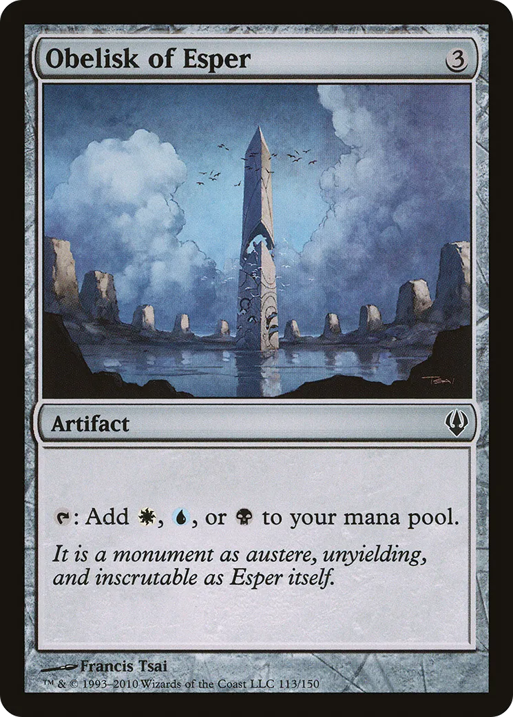 Obelisk of Esper — Archenemy — Magic: The Gathering