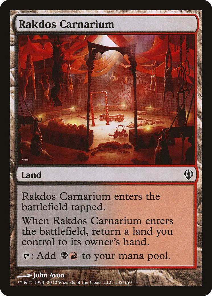 Rakdos Carnarium — Archenemy — Magic: The Gathering