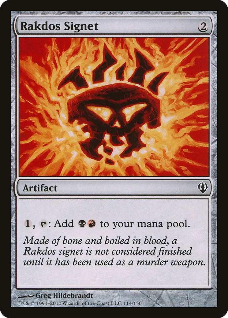 Cachet de Rakdos — Archenemy — Magic: The Gathering