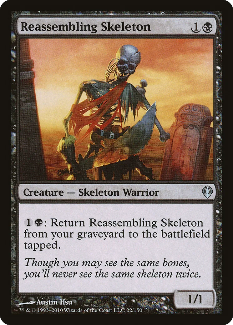 Reassembling Skeleton — Archenemy — Magic: The Gathering
