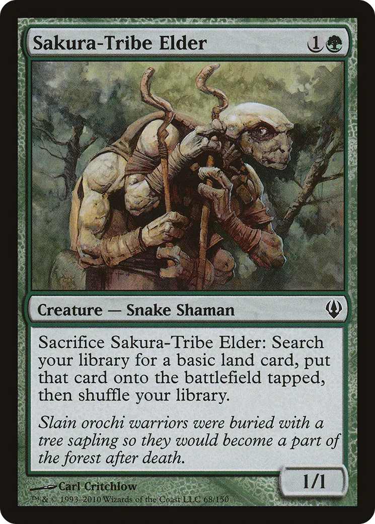 Sakura-Tribe Elder — Archenemy — Magic: The Gathering