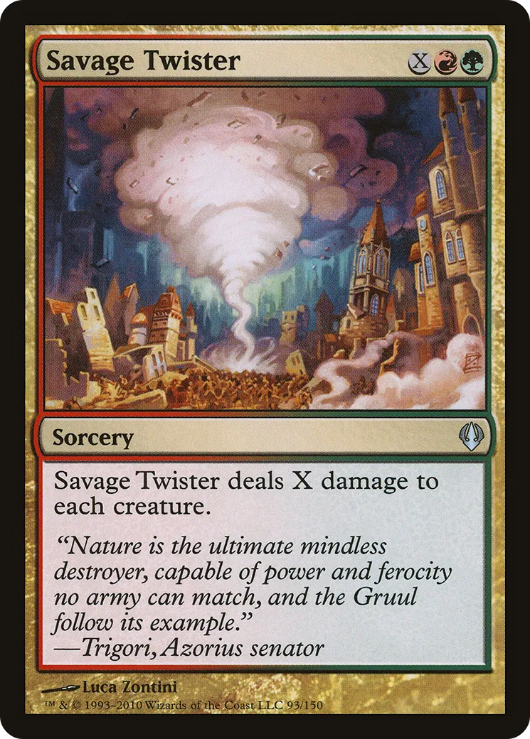 Savage Twister — Archenemy — Magic: The Gathering