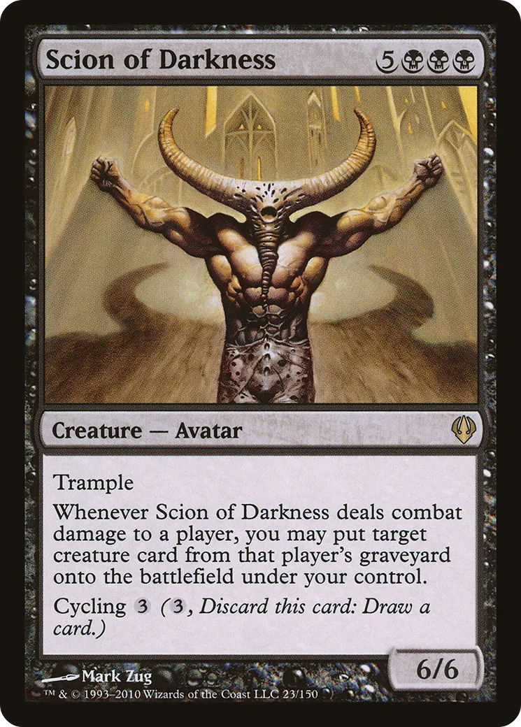 Scion of Darkness — Archenemy — Magic: The Gathering