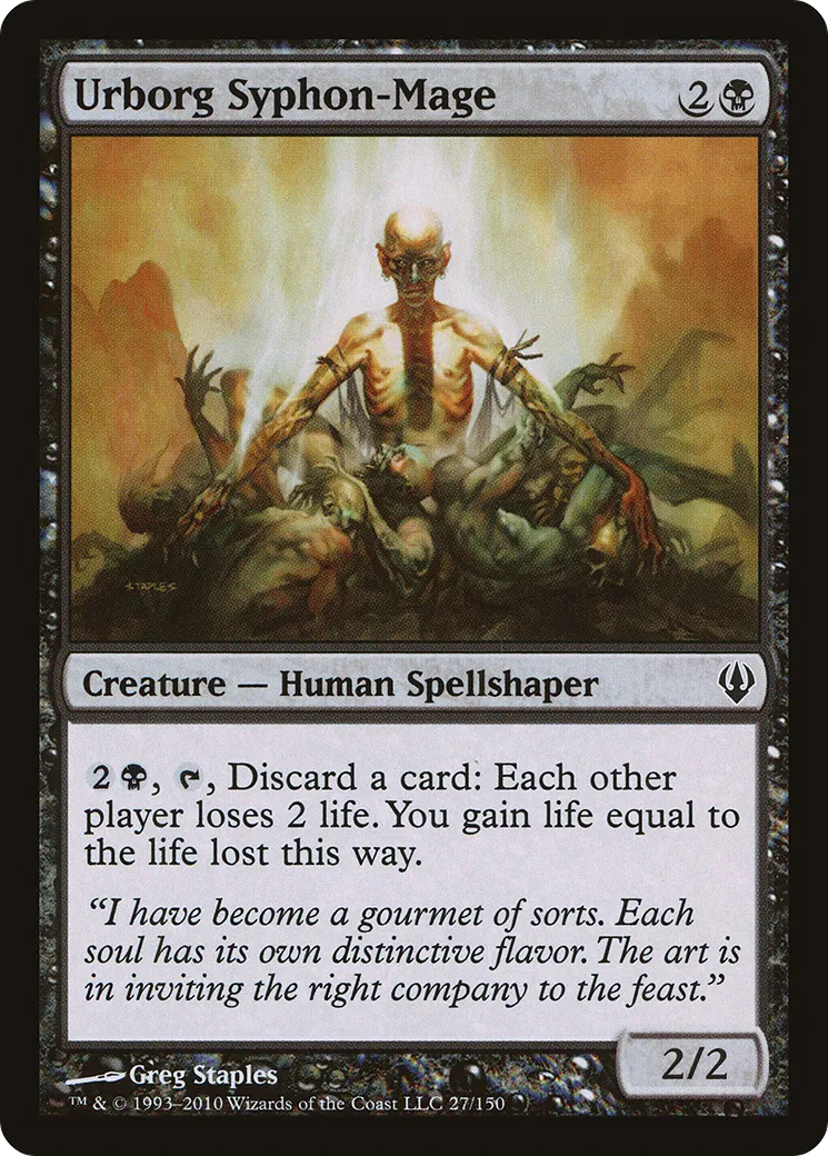 Siphonmage d'Urborg — Archenemy — Magic: The Gathering