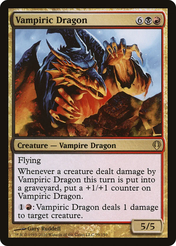Vampiric Dragon — Archenemy — Magic: The Gathering