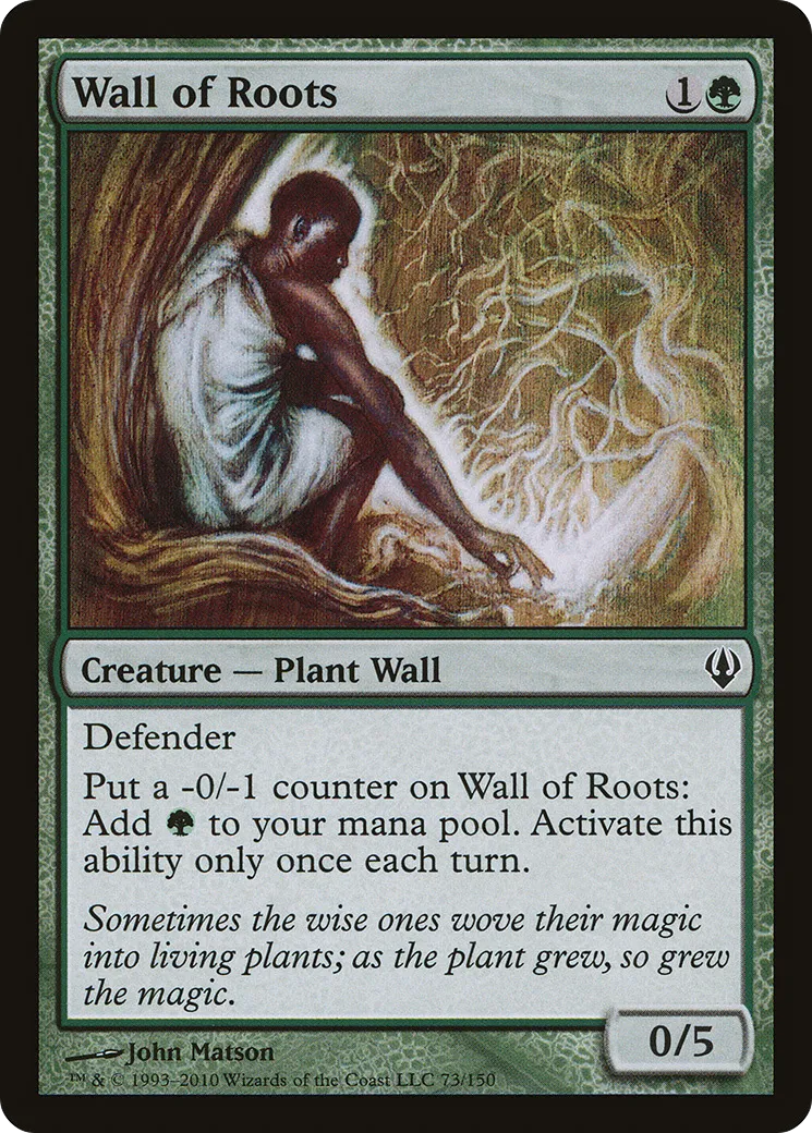 Wall of Roots — Archenemy — Magic: The Gathering