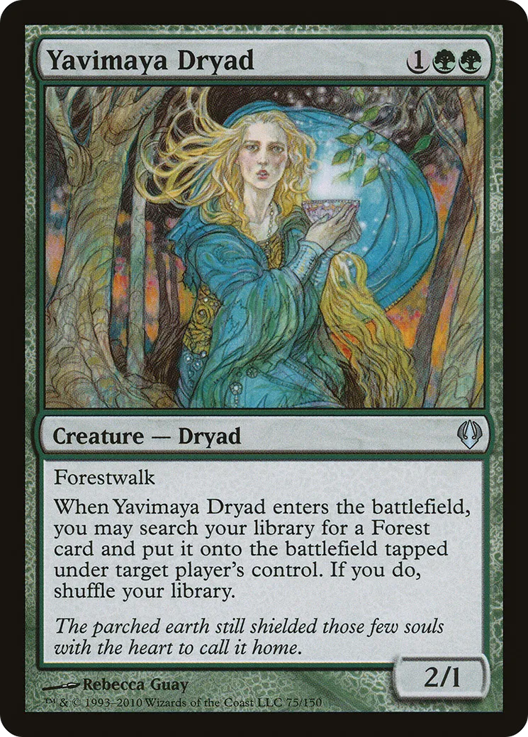 Yavimaya Dryad — Archenemy — Magic: The Gathering