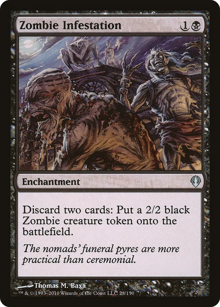 Infestation de zombies — Archenemy — Magic: The Gathering