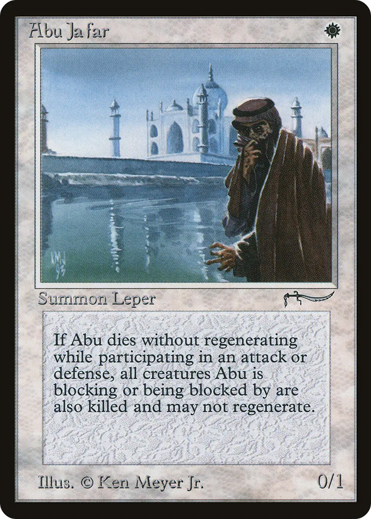 Abu Ja'far from Arabian Nights - Magic: The Gathering