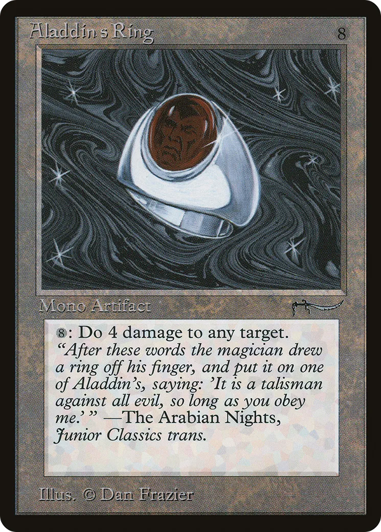 Anneau d'Aladdin — Arabian Nights — Magic: The Gathering