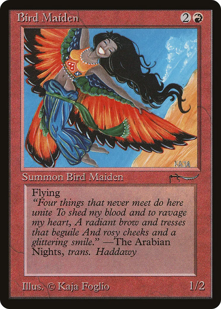 Bird Maiden — Arabian Nights — Magic: The Gathering