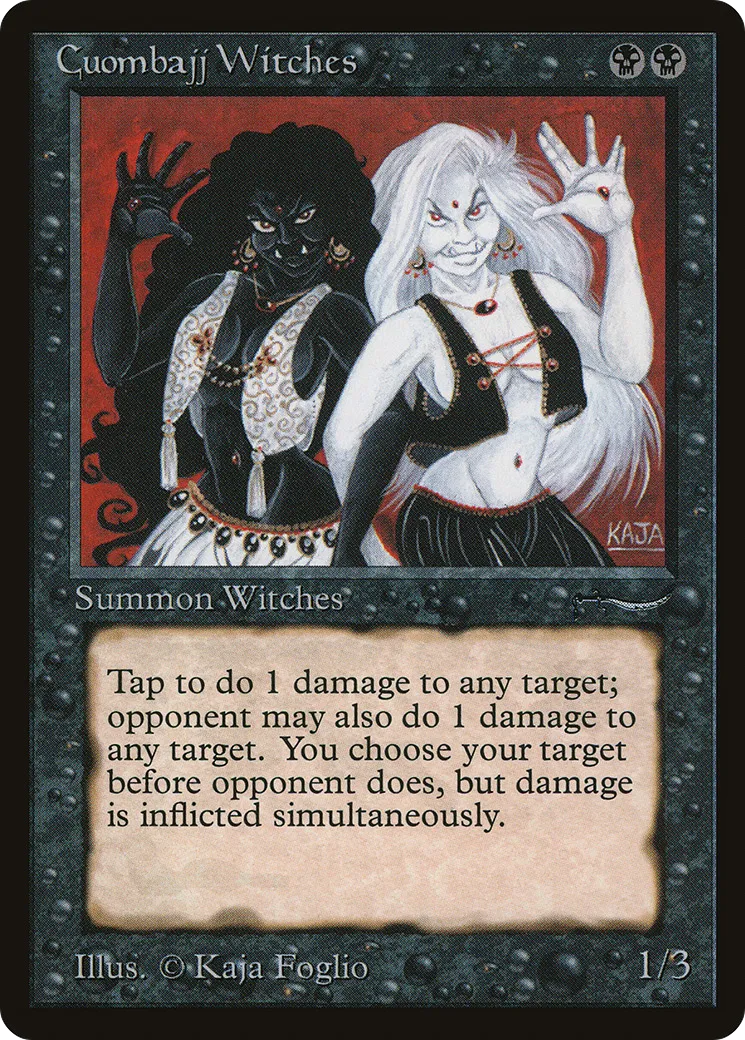 Envoûteuses de Cuombajj — Arabian Nights — Magic: The Gathering