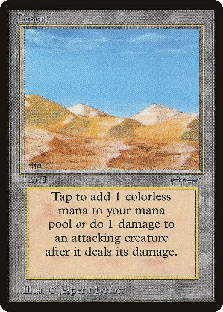 Désert — Arabian Nights — Magic: The Gathering