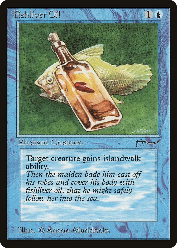 Huile de foie de morue — Arabian Nights — Magic: The Gathering