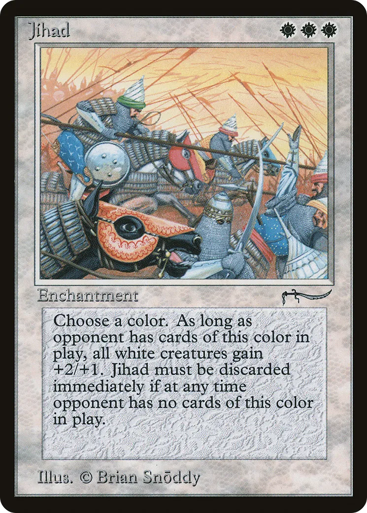 Jihad — Arabian Nights — Magic: The Gathering