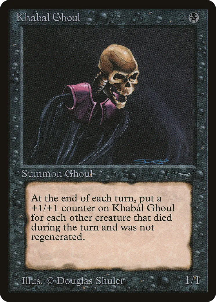 Khabál Ghoul — Arabian Nights — Magic: The Gathering