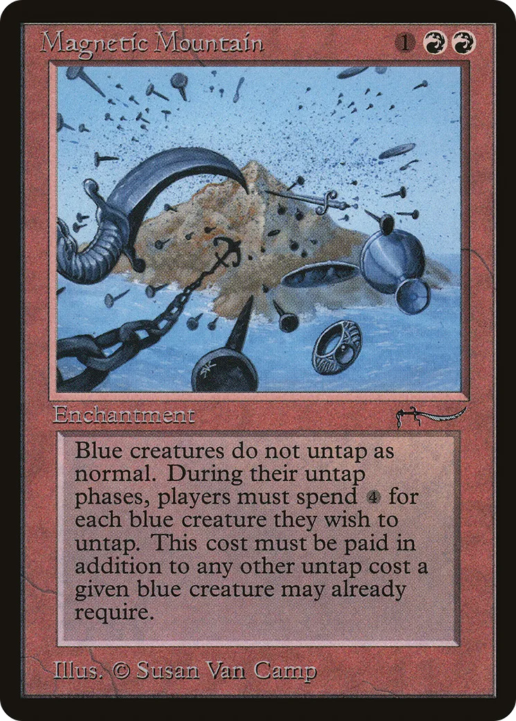 Montagne magnétique — Arabian Nights — Magic: The Gathering