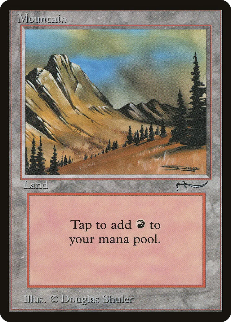 Montagne — Arabian Nights — Magic: The Gathering