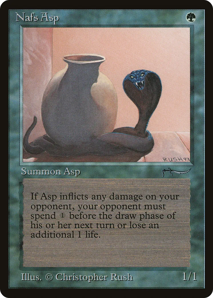 Vipère haje — Arabian Nights — Magic: The Gathering