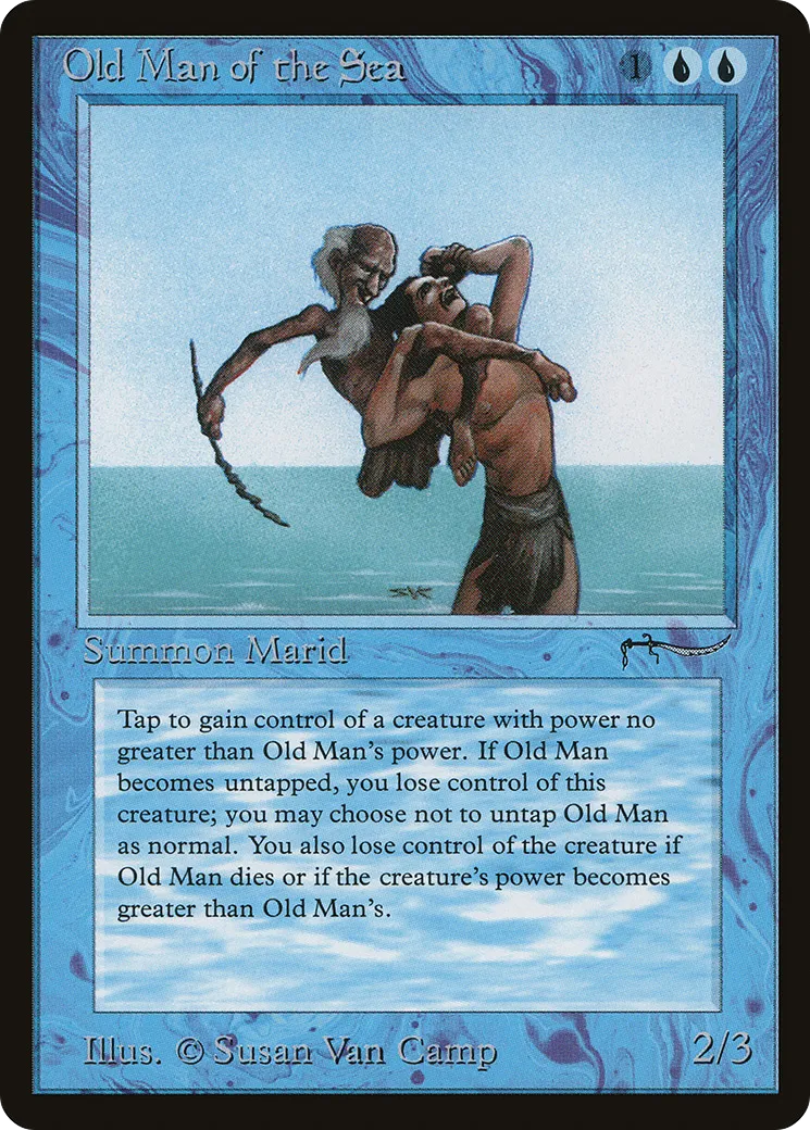 Old Man of the Sea — Arabian Nights — Magic: The Gathering