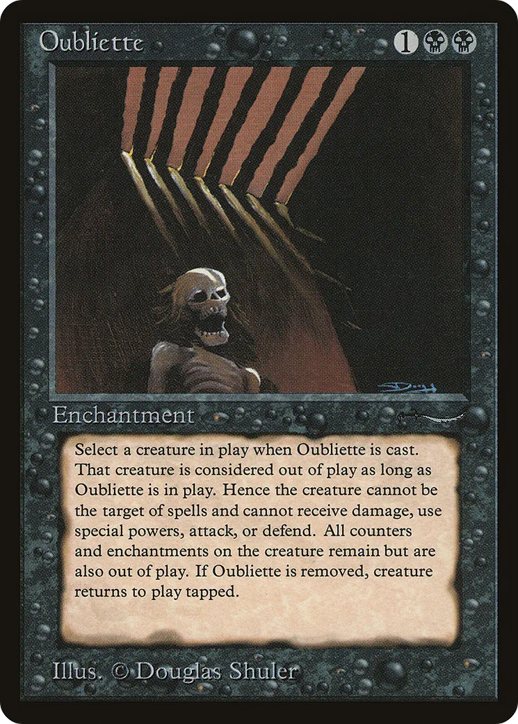 Oubliette — Arabian Nights — Magic: The Gathering
