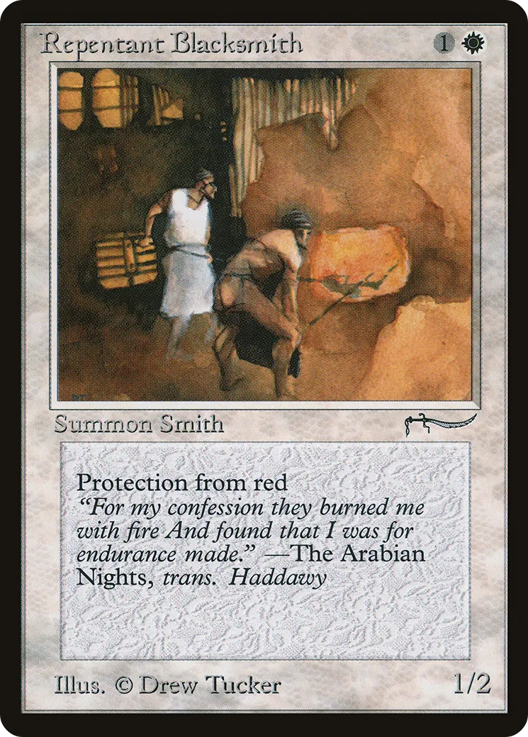 Forgeron repenti — Arabian Nights — Magic: The Gathering