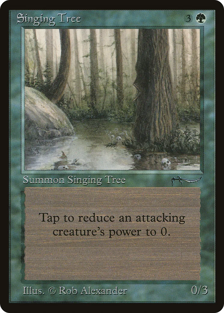 Singing Tree — Arabian Nights — Magic: The Gathering
