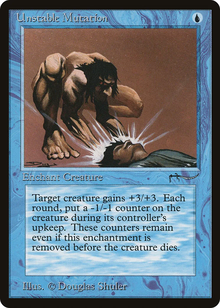 Mutation instable — Arabian Nights — Magic: The Gathering