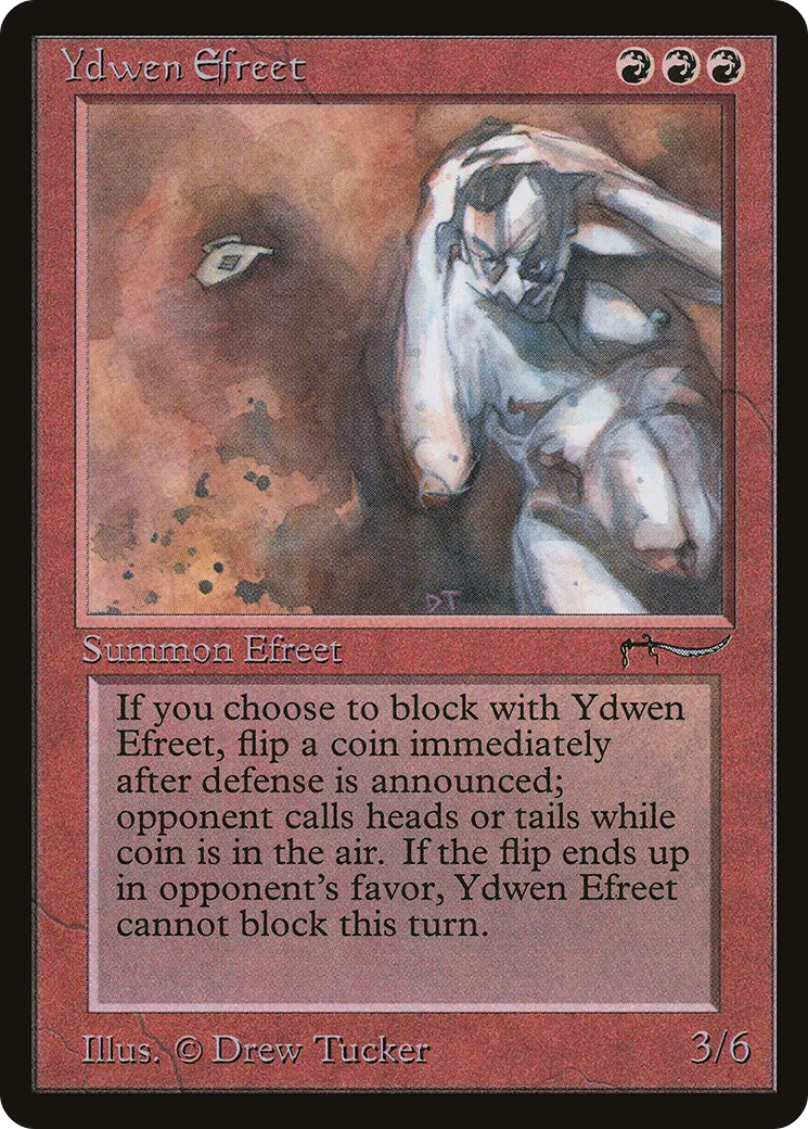 Ydwen Efreet — Arabian Nights — Magic: The Gathering