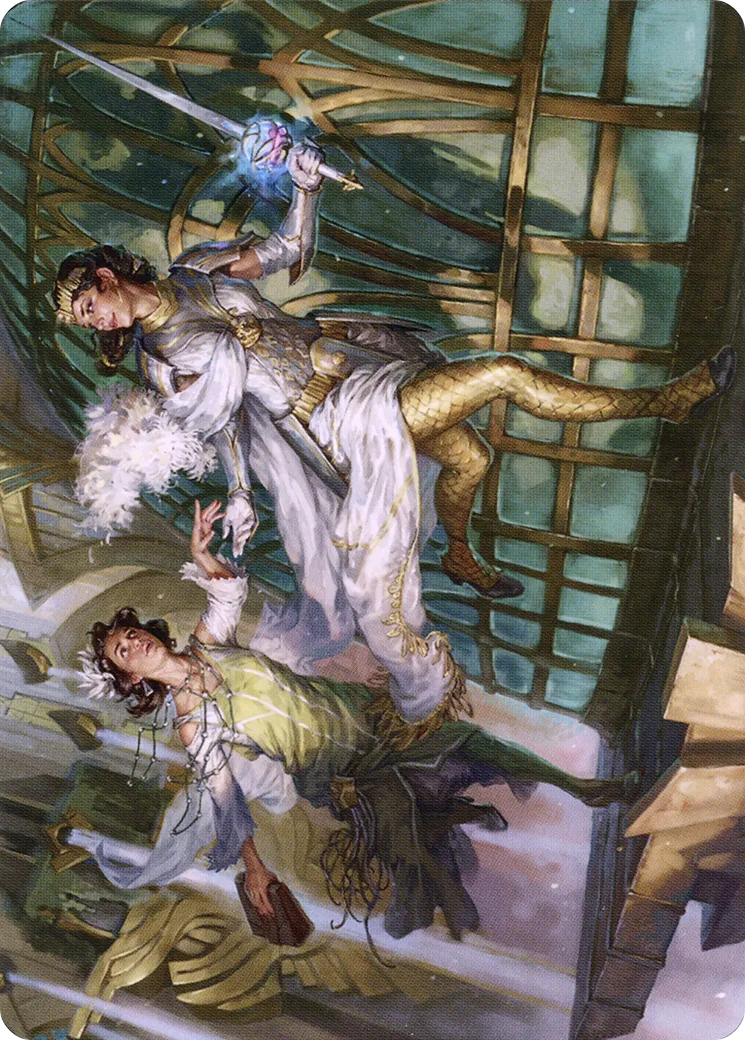 Daring Escape — New Capenna Art Series — Magic: The Gathering